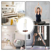 ZenAura - Omgekeerde Wierookstokhouder met Houten Basis voor Aromatherapie & Woondecoratie